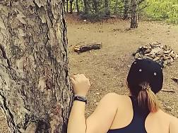 12 min - Blowjob penetrate public woods