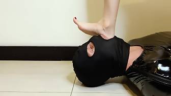 slave gags feet foot