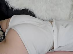 8 min - White big assed shorts