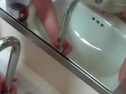 12 min - Teenager banged bathroom