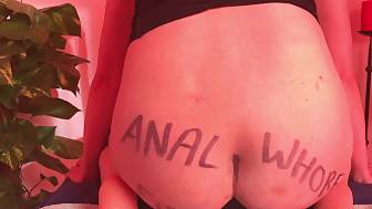 submissive backdoor anal fisting