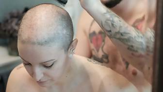 penetrated shaving head