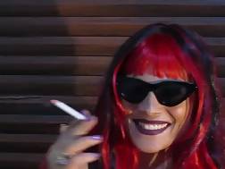 6 min - Redhaired smoking