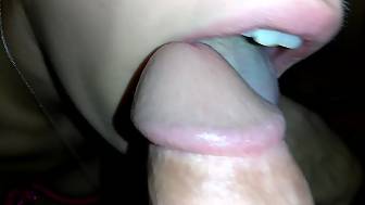 wet mouth hands cock