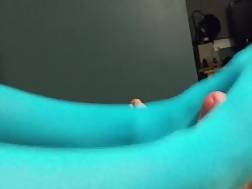 8 min - Sperm foot stockings plays