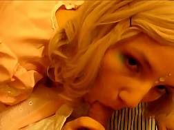 13 min - Teenager cosplay blowjob spanking