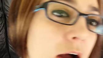 milf pov bj facial