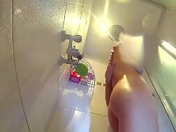 8 min - Voyeur shower young rubs