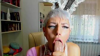 blow deepthroat bunny