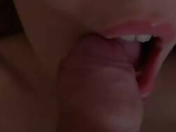 6 min - Blow closeup dick gulping