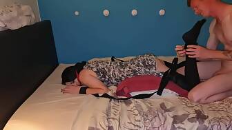 bondage banged creampie