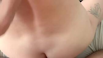 lighthaired fucks anal sperm