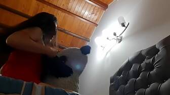 stuffed dildo