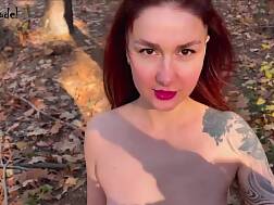 7 min - Public bj walk redhead