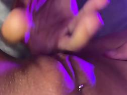 6 min - Close licking fingerfucking pierced