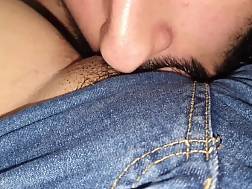 6 min - Licking latin vagina denim