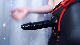 mistress teases strapon live