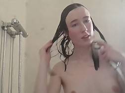 6 min - Teenager wanking shower