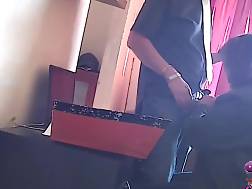 6 min - Spy secretary caught sucking