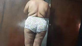 masturbate watching dressed