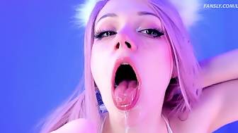 throat blowjob