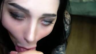 stepdaughter older throat