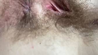 unshaved butt
