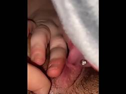 4 min - Licking big button tongue