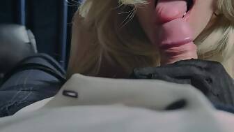 edging sucks licking pecker