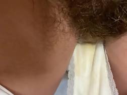 11 min - Unshaved vagina panties