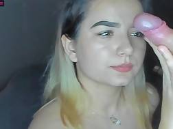 5 min - Blowjob pecker jerks jizz
