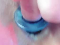 3 min - Hairy vagina anus fingering
