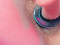 3 min - Hairy vagina anus fingering