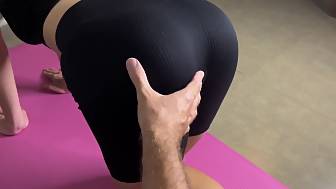 behind penetrated butt