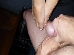 3 min - Nineteen jizz feet