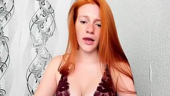 ginger webcam smoking show