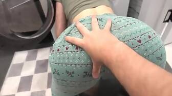 caught stepsister washing machine