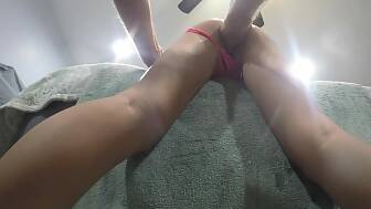 fist dildo fucked squirt