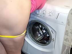 4 min - Washing clothes