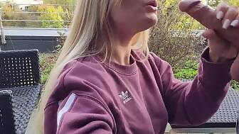 public balcony voyeur
