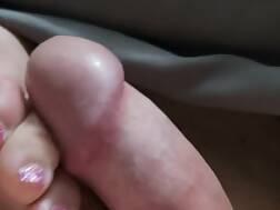 6 min - Milf stroke penis foot