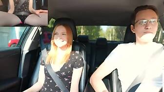 lush snatch driving car