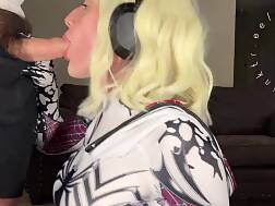 9 min - Stretched filled huge creampie