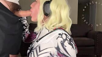 stretched filled huge creampie