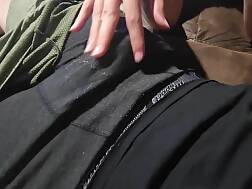 7 min - Fondling dick handjob