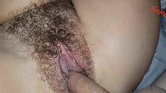 unshaved twat creampie