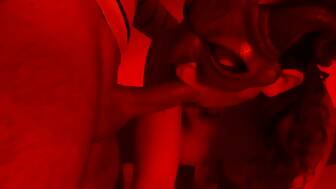treat halloween drilled couple