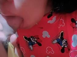 11 min - Young stepdaughter oral old