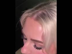 8 min - Huge melons blond cumshot